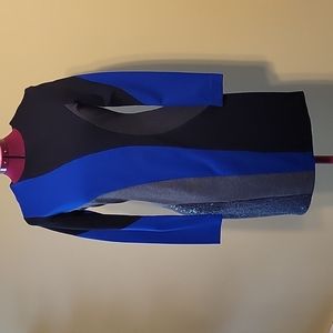 Gorgeous Blue/Black/Grey/Sequined dress